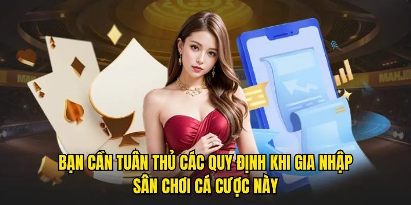 Bạn cần tuân thủ các quy định khi gia nhập sân chơi cá cược này
